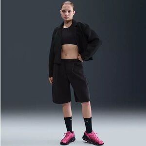 Nike Women's Black Longline Bermuda Shorts